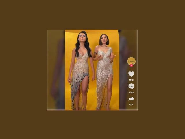 Beatrice Luigi Gomez and Rabiya Mateo