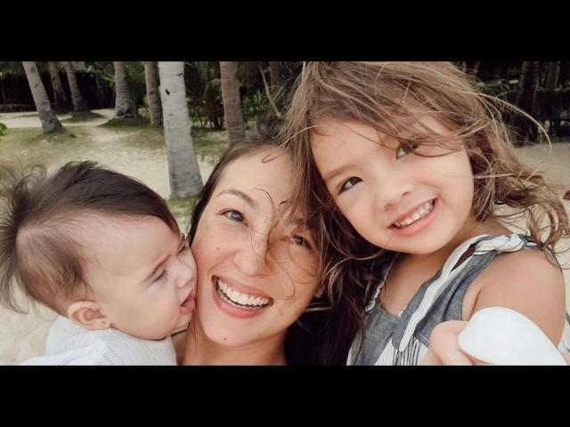 Solenn and kids
