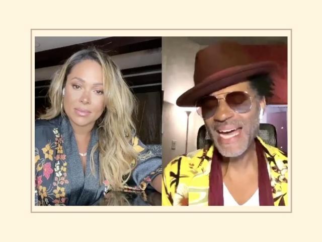 Tamia and Eric Benet