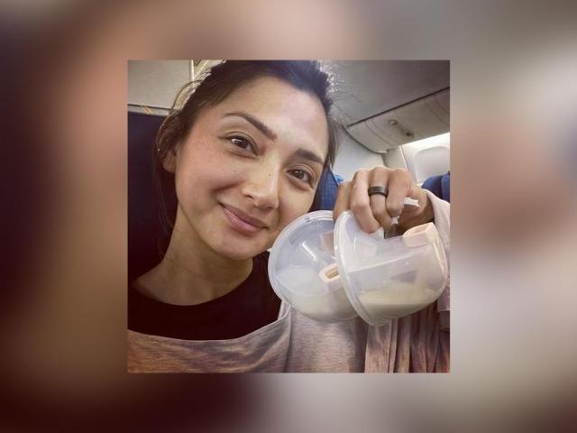 Iya Villania breastfeeding mom