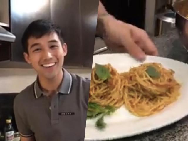 ken chan and his tuyo pasta