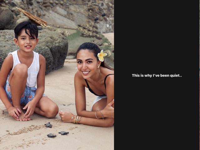 Maggie Wilson and Connor