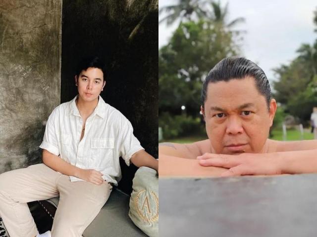 Leon Barretto and Dennis Padilla