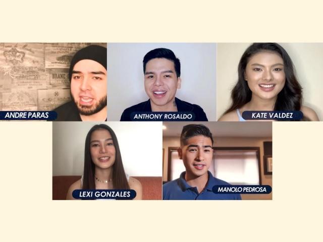 Andre Paras Kate Valdez Manolo Pedrosa Lexi Gonzales Anthony Rosaldo
