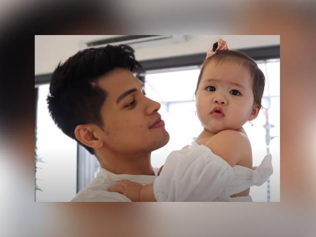 Vin Abrenica and daughter Avianna