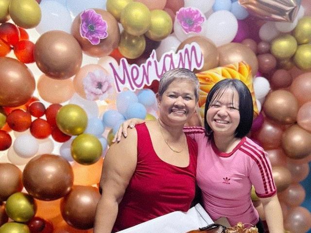 Kiray Celis and her mom Meriam