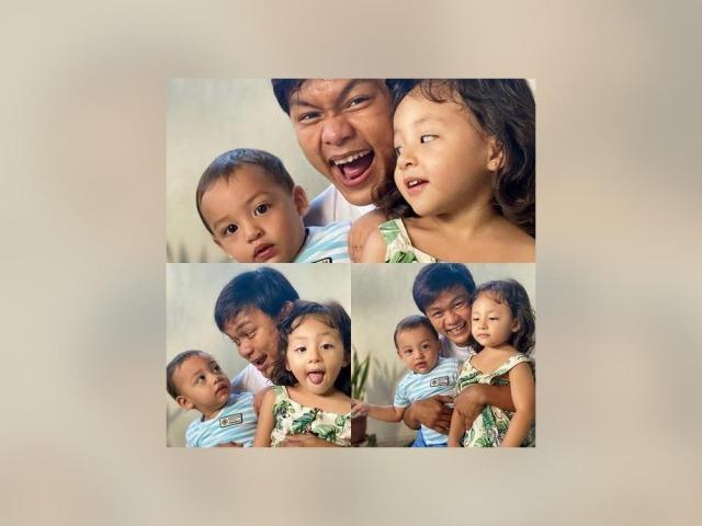 Buboy Villar at ang kanyang dalawang anak