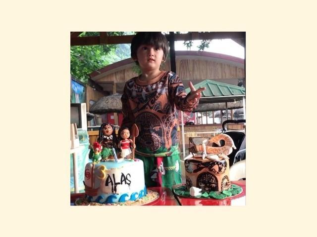 Alas Joaquin celebrates his third birthday