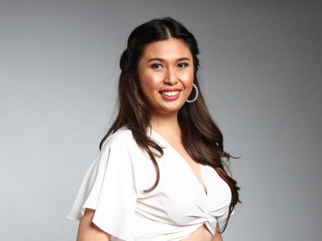 Law student Janina Gonzales gets ready for The Clash