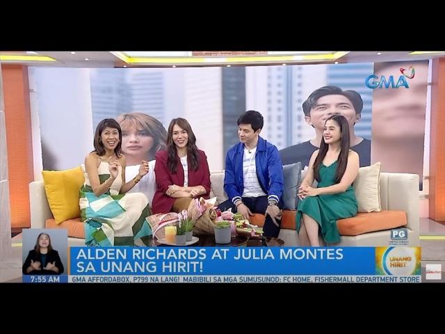 Julia Montes and Alden Richards