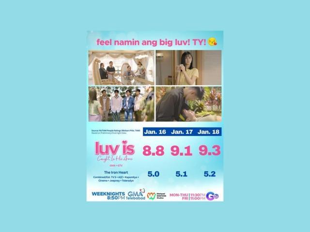 Luv is Caught in His Arms