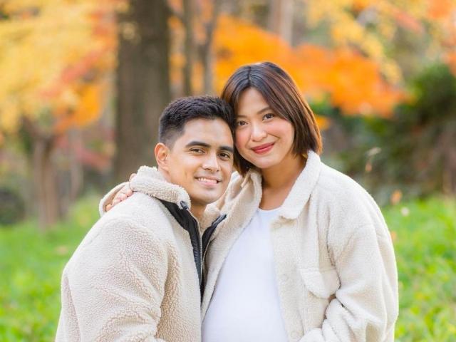 Juancho Trivino and Joyce Pring