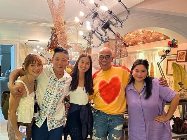 Iya Villania, Drew Arellano, Boy Abunda reunion