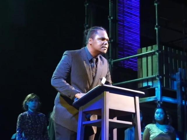 Garrett Bolden as John in Miss Saigon Guam