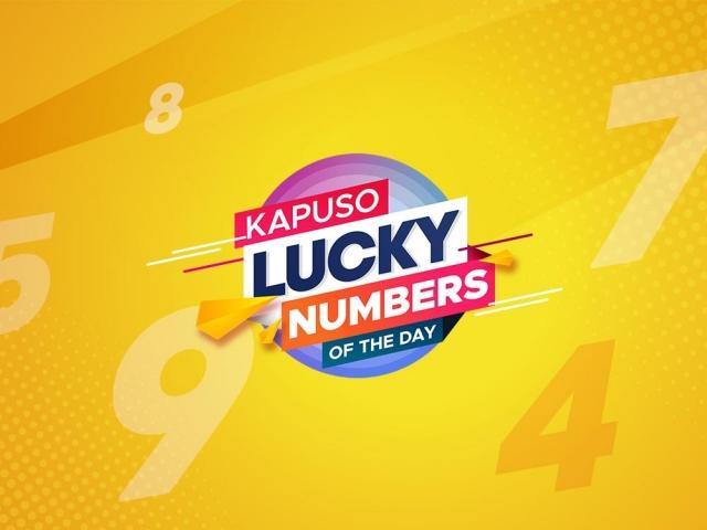 Kapuso Lucky Numbers of the Day promo
