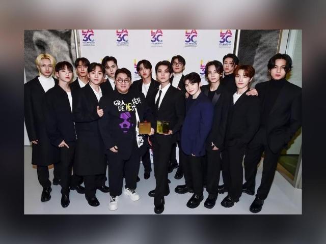 SEVENTEEN and Bang Si hyuk