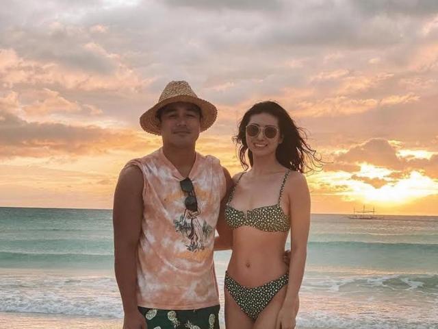 Benjamin Alves and Chelsea Robato