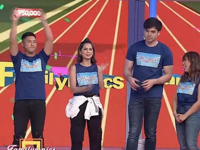 Team DOTS idodonate sa Taal Volcano victims ang napalanunan sa Familympics ng All Out Sundays