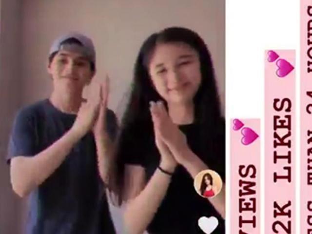 Sofia Pablo and Allen Ansay