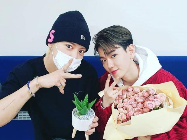 EXO Baekhyun and Chanyeol