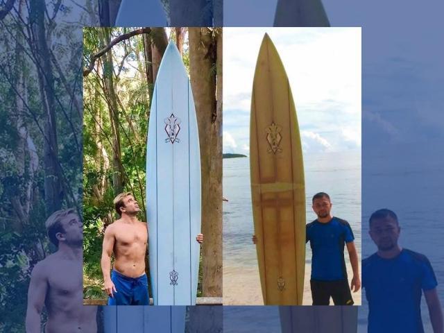 lost surfboard on KMJS