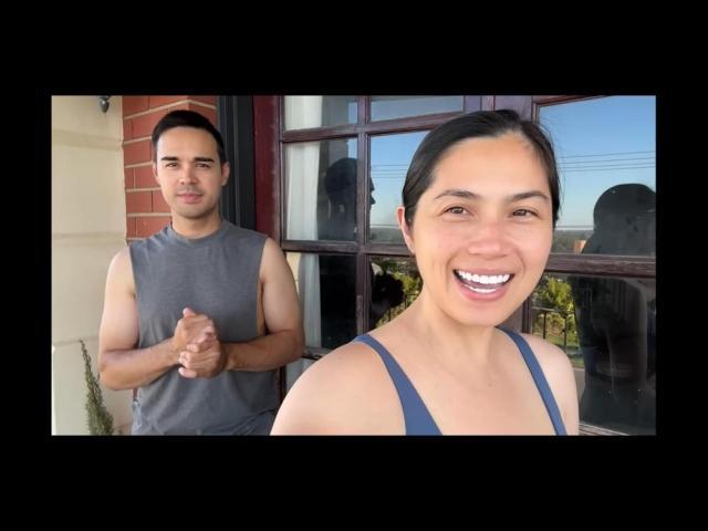 Diana Zubiri and Andy Smith