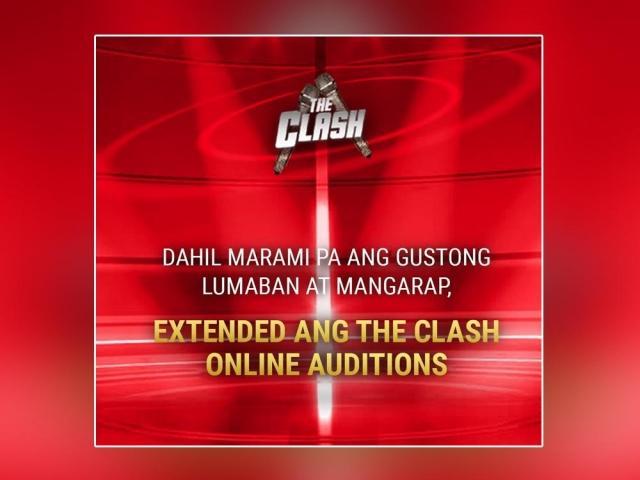 The Clash online auditions extension