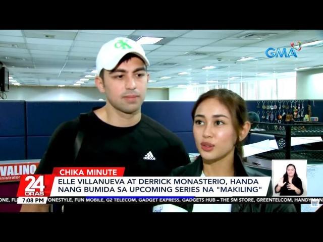 Derrick Monasterio and Elle Villanueva