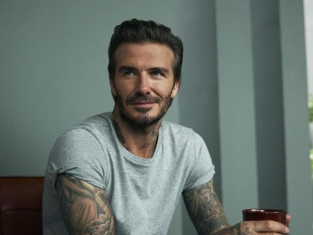 David Beckham in Manila in October 2019