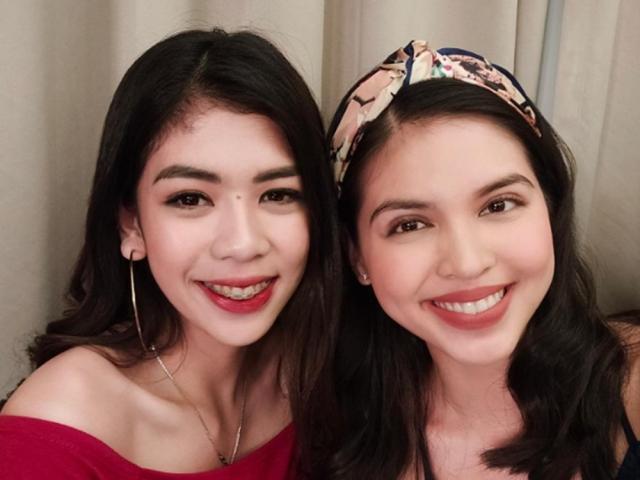 Selfie ni Herlene Budol at Maine Mendoza