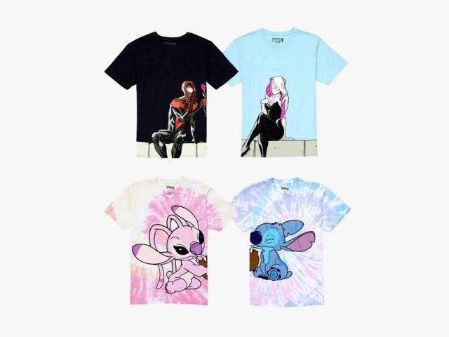 Spider Man and Spider Gwen and Lilo and Stitch