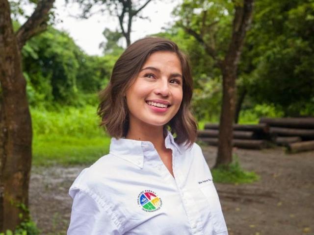 Jasmine Curtis as advocate for energy independence and environment