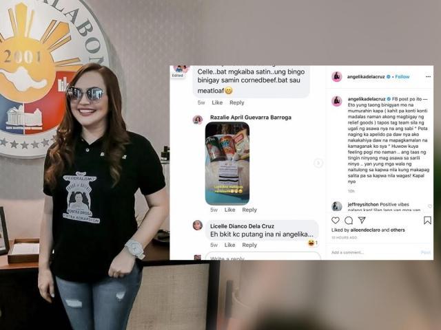 Angelika dela Cruz and Instagram post