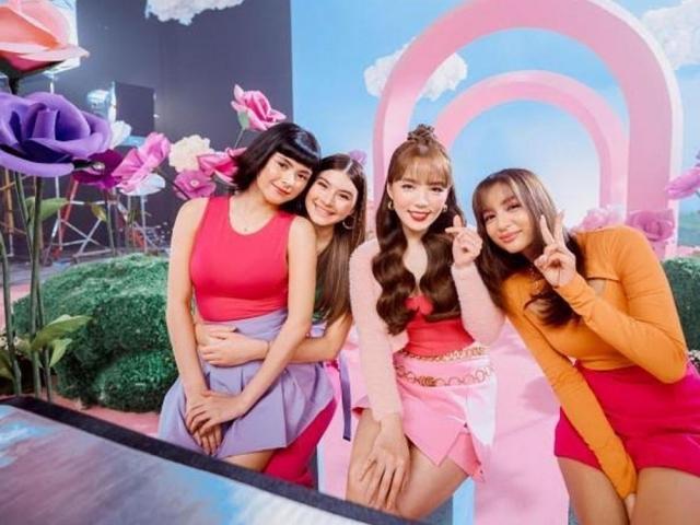 Shayne Sava, Dasuri Choi, Caitlyn Stave, and Kirsten Gonzales