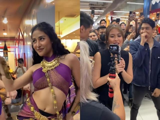 Sanya Lopez Gabbi Garcia Jeric Gonzales at Vin Abrenica