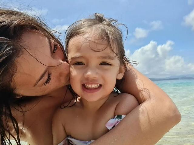 Solenn Heausaff and Thylane Bolzico