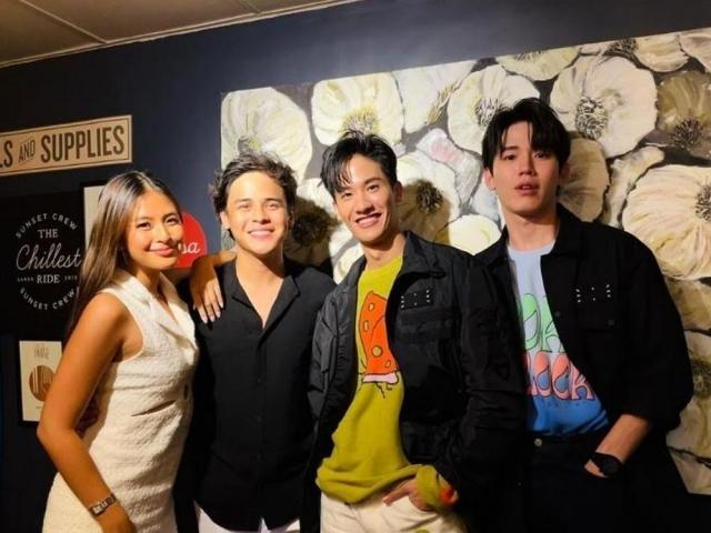 Gabbi Garica Khalil Ramos Tay Tawan and New Thitipoom