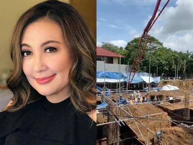 Sharon Cuneta and her home