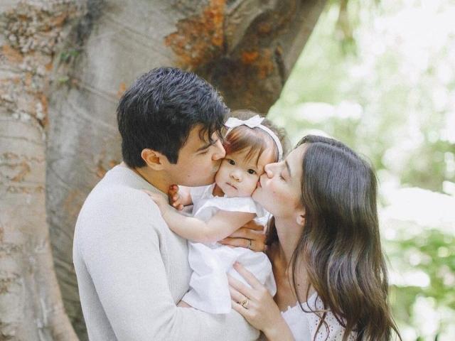 Anne Curtis Smith Dahlia Amelie Heussaff and Erwan Heussaff 