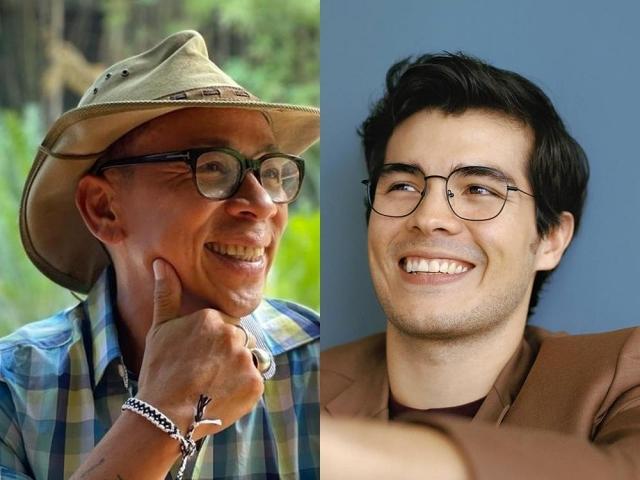 Kuya Kim Atienza and Erwan Heussaff