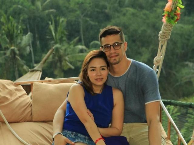 Danica Sotto at Marc Pingris 