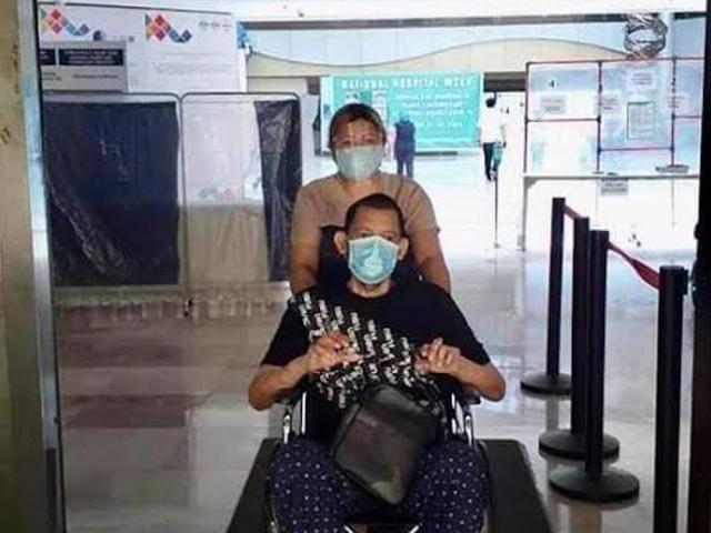 John Regala gets discharged from hospital