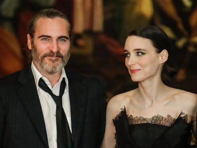 Joaquin Phoenix and Rooney Mara