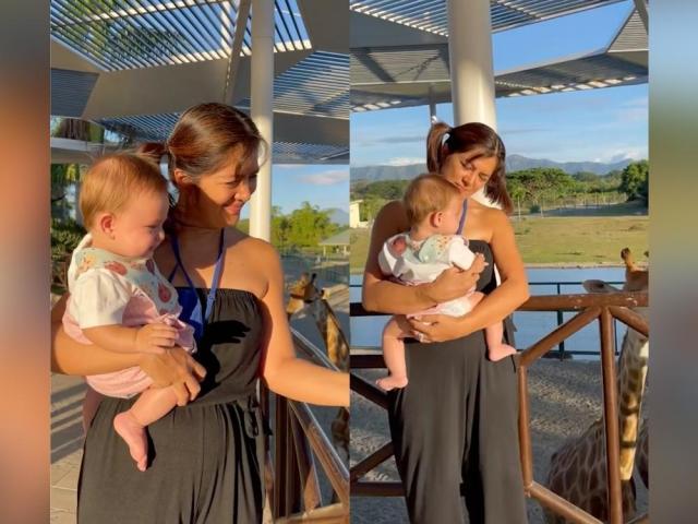 alice dixson and baby aura