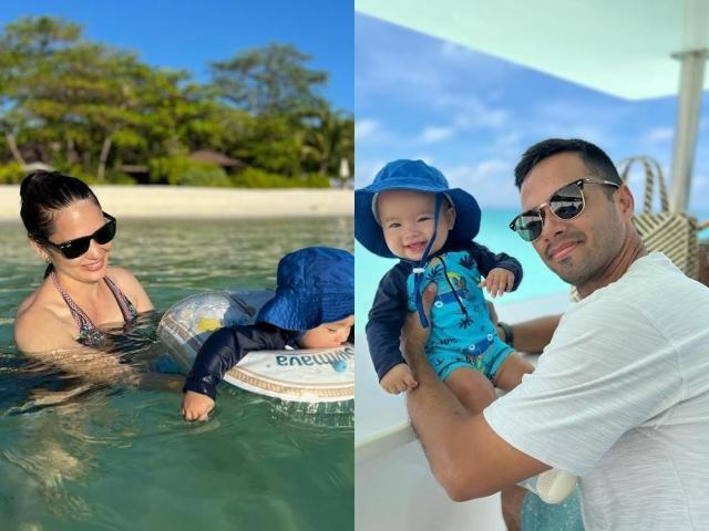 Kristine Hermosa, Oyo Sotto, and Vittorio Isaac Sotto