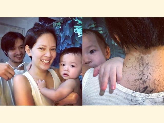 Kean Cipriano gives Chynna Ortaleza a trim