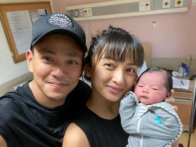 iya villana gives birth to alana lauren