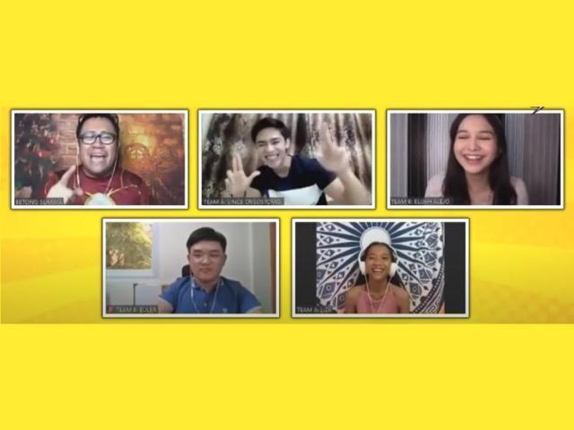 Betong Sumaya Elijah Alejo Vince Crisostomo in Quiz Beh