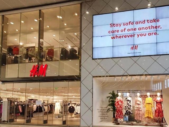 H and M store