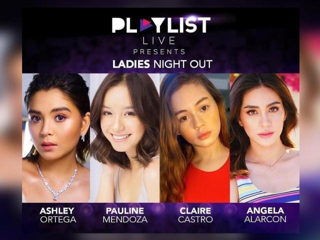 Ashley Ortega Pauline Mendoza Claire Castro and Angela Alarcon